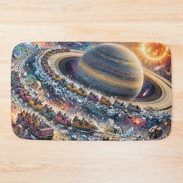 Item preview, Rollercoaster Riding Through Space designed and sold by m-y-A-I-A-R-T-.