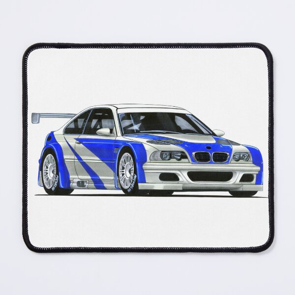 Item preview, Exclusive drawing legendary blue modified sport car GTR V8 P60B40 from game most wanted designed and sold by Cars23.