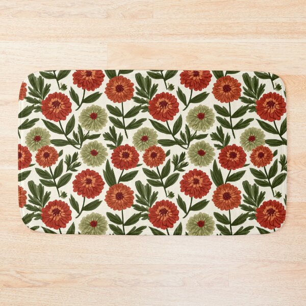 Item preview, Cute Zinnia Print - Tropical Flower Pattern - Valentines Gifts designed and sold by RoyalStarsPatts.