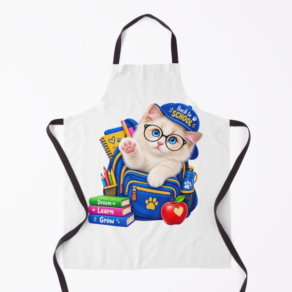 Item preview, Back to School &POD Cute Kitten – Adorable Cat School Spirit Design designed and sold by HoMya.