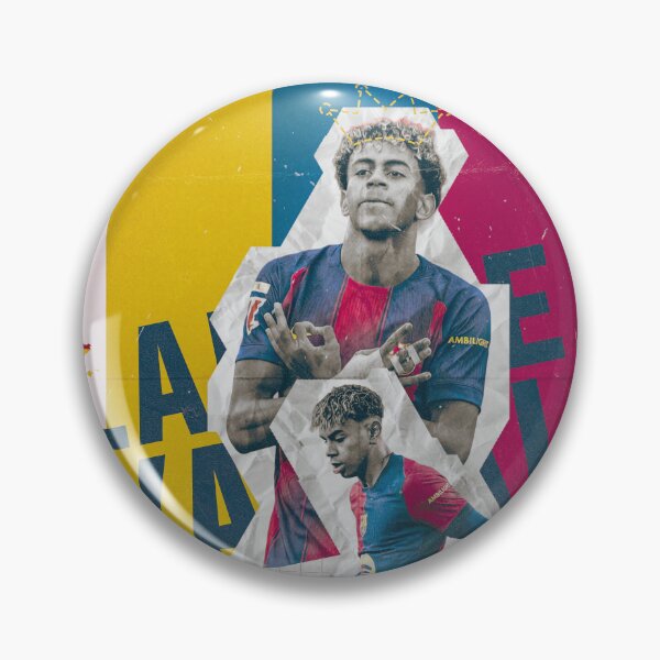 Artikelvorschau, Lamine Yamal FC Barcelona Spanien Fußball Grafikposter entworfen und verkauft von Shopunte.
