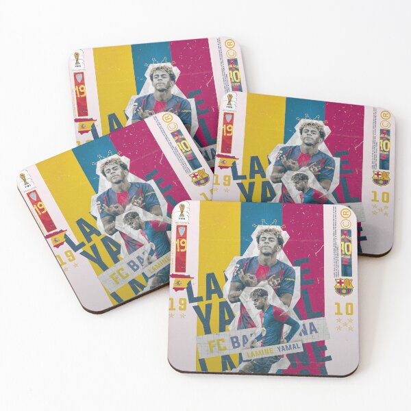 Item preview, Lamine Yamal FC Barcelona Spain Football Graphic Poster designed and sold by Shopunte.