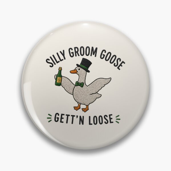 Item preview, Silly Goose Groom, Funny Goose Wedding Gift for Fiance, Matching Couple Newlywed Gift,Bachelor Party designed and sold by Quiajia.