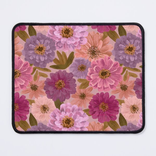 Item preview, Radiant Zinnia Flower - Retro Flower Floral - Wedding Anniversary Gifts designed and sold by RoyalStarsPatts.