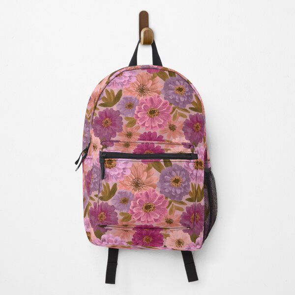 Item preview, Radiant Zinnia Flower - Retro Flower Floral - Wedding Anniversary Gifts designed and sold by RoyalStarsPatts.