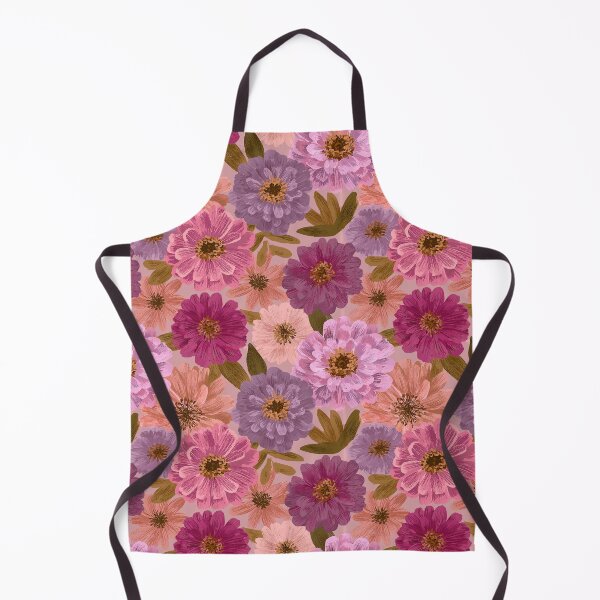 Item preview, Radiant Zinnia Flower - Retro Flower Floral - Wedding Anniversary Gifts designed and sold by RoyalStarsPatts.