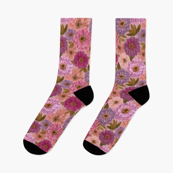 Item preview, Radiant Zinnia Flower  - Retro Flower Floral - Wedding Anniversary Gifts designed and sold by RoyalStarsPatts.