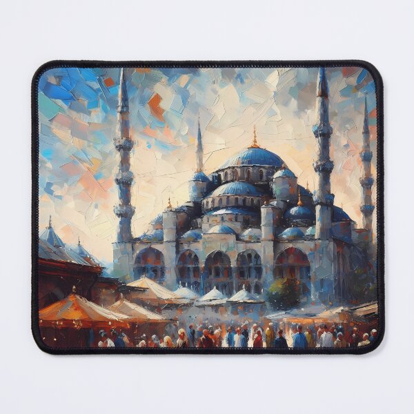 Item preview, The Blue Mosque designed and sold by Visual Nomad Club.