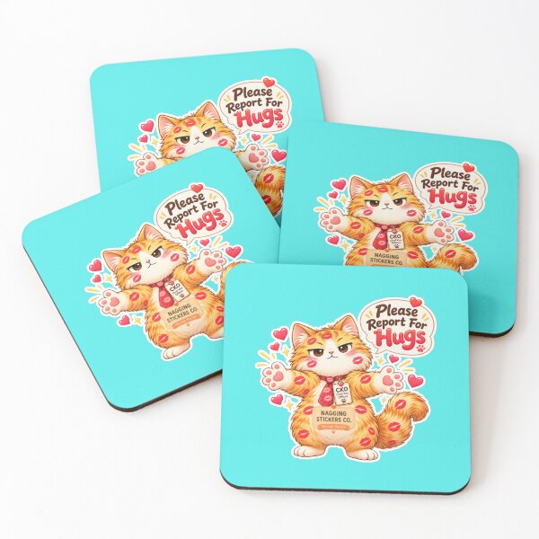 Item preview, BISOU KISS CAT2 BY NAGGINGSTICKERSCO. PLEASE REPORT FOR HUGS! COLLECTION | AQUA Edition | No.01 designed and sold by LaMaisonOfMY.