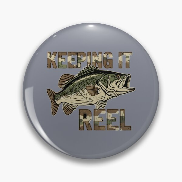 Item preview, Keeping It Reel Bass Fishing Angler Fisherman designed and sold by SofiBlair.