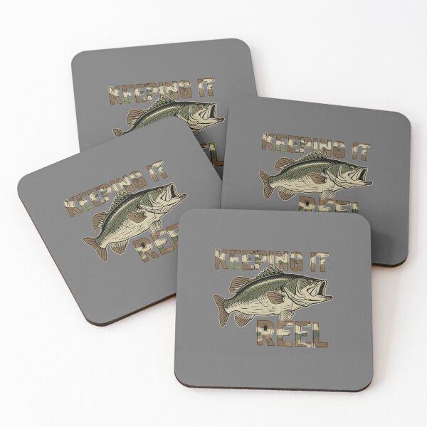 Item preview, Keeping It Reel Bass Fishing Angler Fisherman designed and sold by SofiBlair.