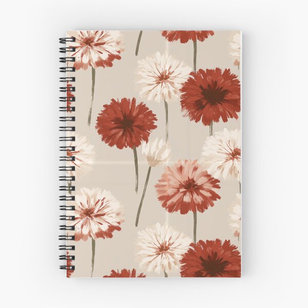 Item preview, Edgy Zinnia  - Retro Flower Floral - Wedding Gift Ideas designed and sold by RoyalStarsPatts.