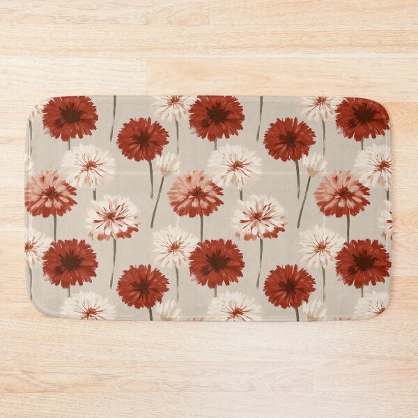 Item preview, Edgy Zinnia  - Retro Flower Floral - Wedding Gift Ideas designed and sold by RoyalStarsPatts.