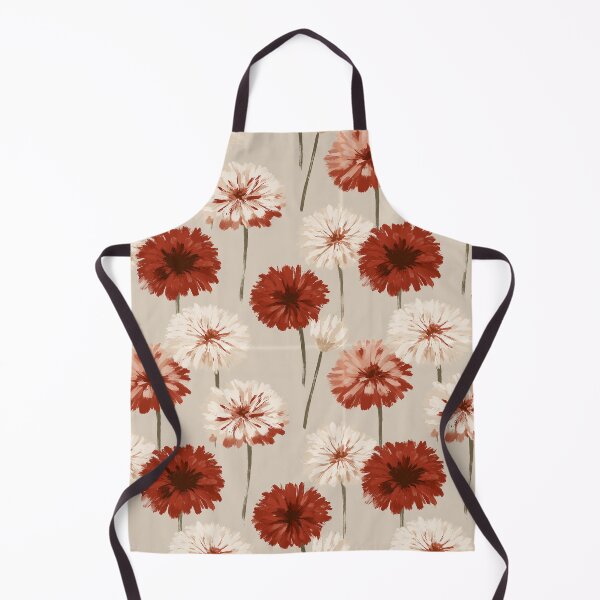 Item preview, Edgy Zinnia - Retro Flower Floral - Wedding Gift Ideas designed and sold by RoyalStarsPatts.