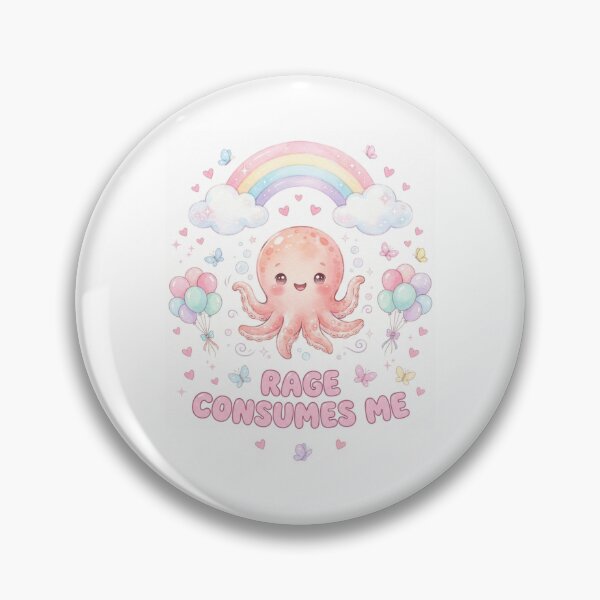 Item preview, Octopus rage consumes me kitty kitten cat funny gag adult humor novelty meme memes pet christmas birthday designed and sold by CheeseBlueprint.