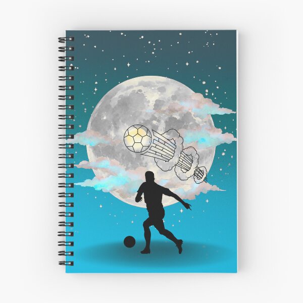 Item preview, Football Dream Under The Moon – Soccer Night Art designed and sold by PetruArtDesigns.