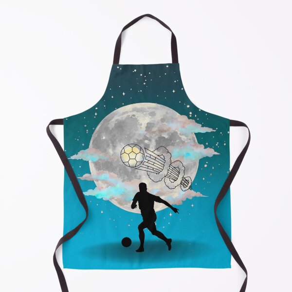 Item preview, Football Dream Under The Moon – Soccer Night Art designed and sold by PetruArtDesigns.
