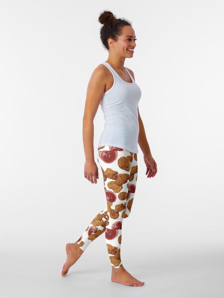 Discover Chicken Nuggets Leggings