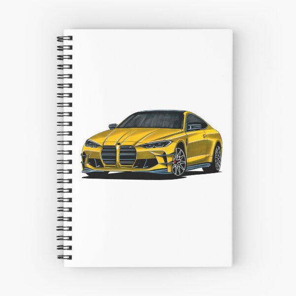 Item preview, Exclusive drawing legendary yellow modified sport car G82 Coupe S58B30T0 designed and sold by Cars23.