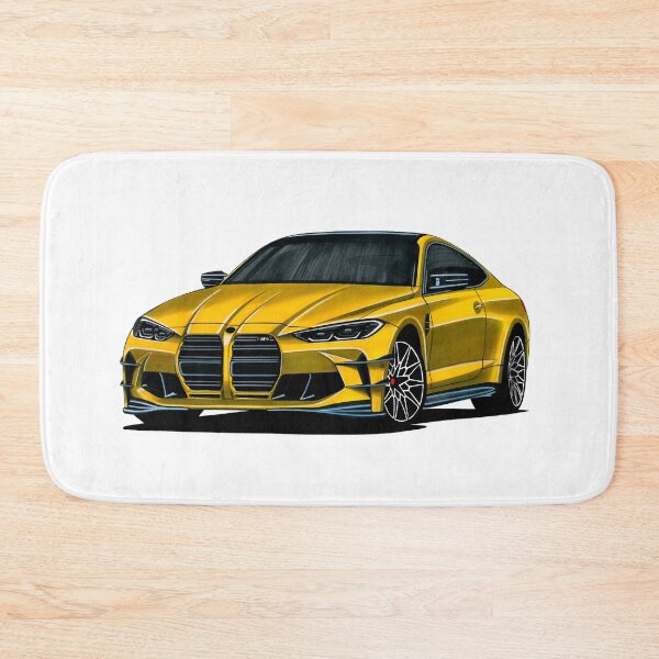 Item preview, Exclusive drawing legendary yellow modified sport car G82 Coupe S58B30T0 designed and sold by Cars23.