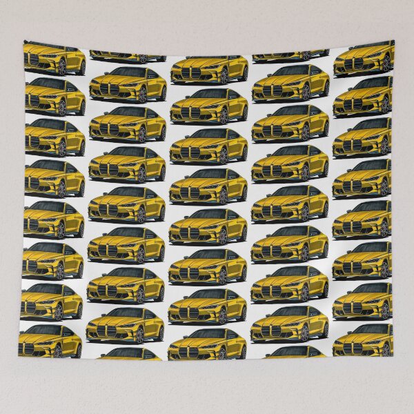 Item preview, Exclusive drawing legendary yellow modified sport car G82 Coupe S58B30T0 designed and sold by Cars23.