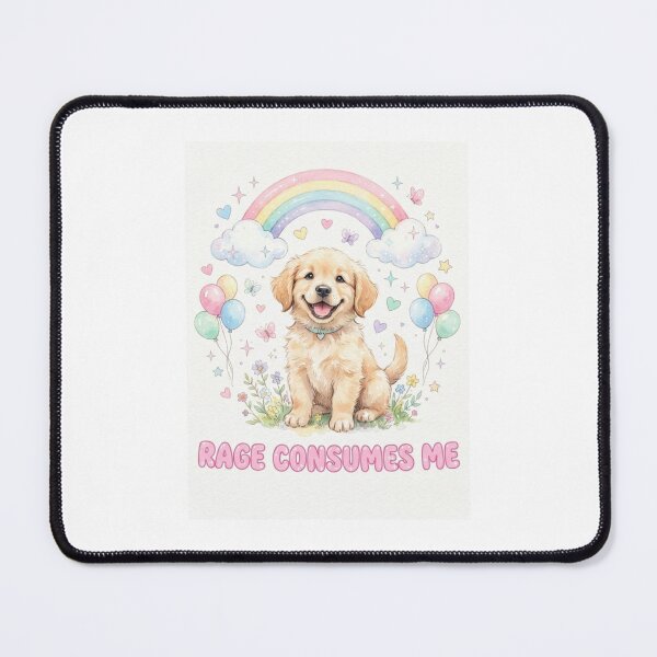 Item preview, Dog rage consumes me kitty kitten cat funny gag adult humor novelty meme memes pet christmas birthday designed and sold by CheeseBlueprint.