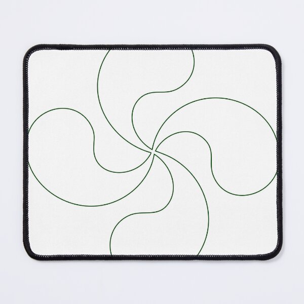 Item preview, Laufburu Basque Cross Ikurrina | Basque Country Design designed and sold by DONOSTIADESIGN.