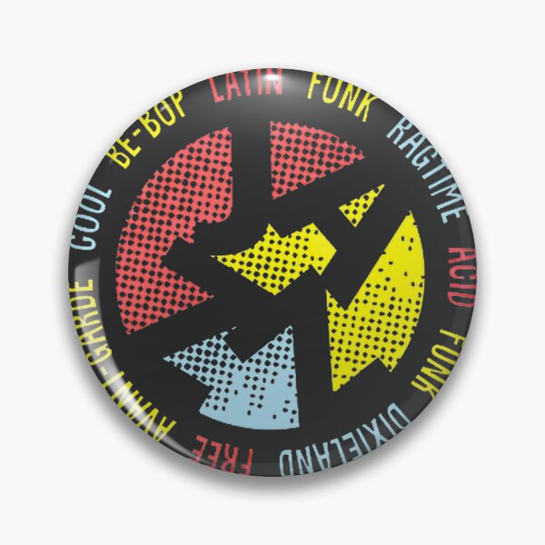 Artikelvorschau, Farbenfrohes Jazz-Genre-Emblem LIMITIERTE AUFLAGE entworfen und verkauft von Zaidahmad1.