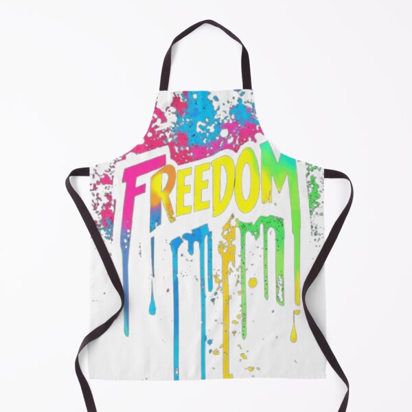 Item preview, Freedom Neon Paint Drip | Colorful Graffiti Street Art designed and sold by ArhaanFashions.