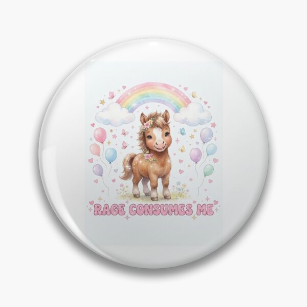 Item preview, Horse rage consumes me kitty kitten cat funny gag adult humor novelty meme memes pet christmas birthday designed and sold by CheeseBlueprint.