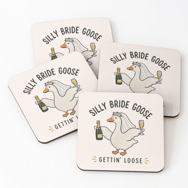 Item preview, Silly Goose Groom, Funny Goose Wedding Gift for Fiance, Matching Couple Newlywed Gift,Bachelor Party designed and sold by Quiajia.