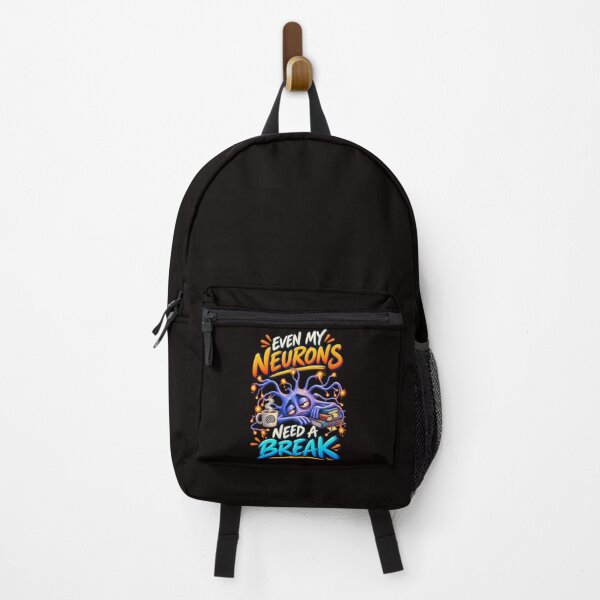 Item preview, Even My Neurons Need a Break – Funny Tired Brain Science Design designed and sold by Tadeusz1.