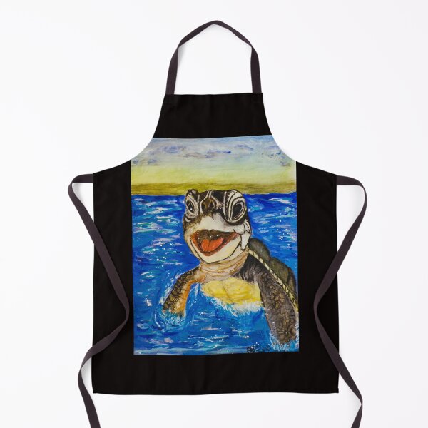 Item preview, Baby Sea Turtle designed and sold by SquaresArt.