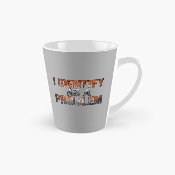 Item preview, I Identify As A Problem Sarcastic Humor Witty Personality designed and sold by SofiBlair.