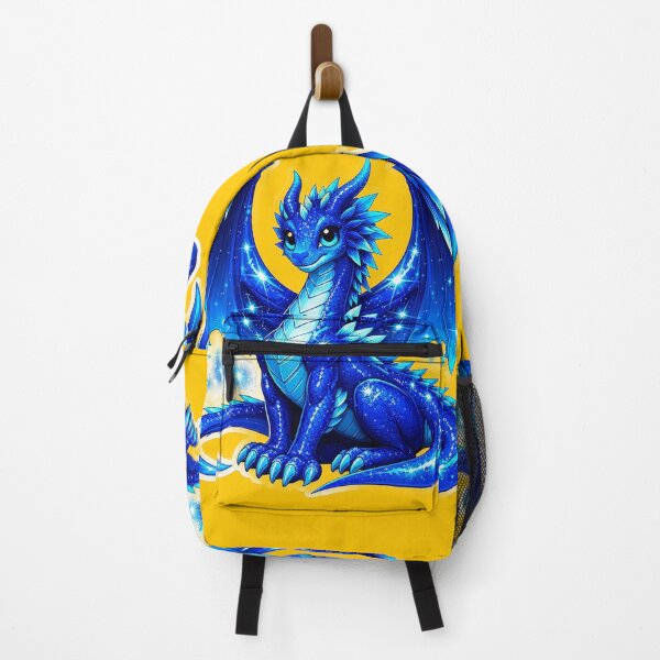 Item preview, Cute Blue Crystal Dragon Magical Fantasy Sticker designed and sold by Freestyle Prints.