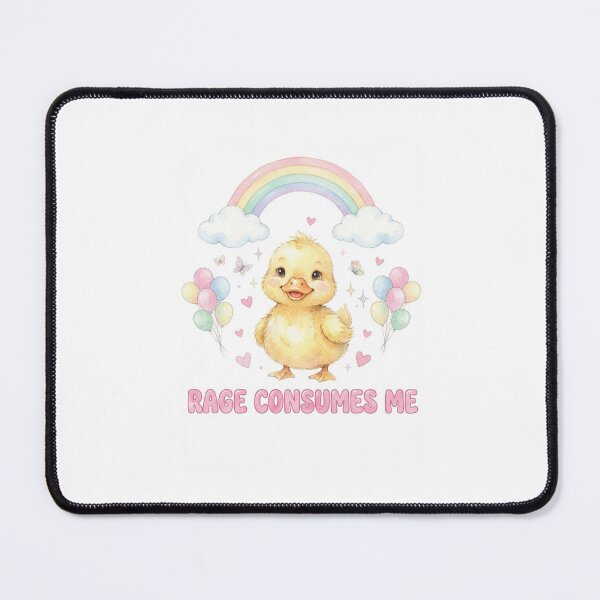 Item preview, Duck rage consumes me kitty kitten cat funny gag adult humor novelty meme memes pet christmas birthday designed and sold by CheeseBlueprint.