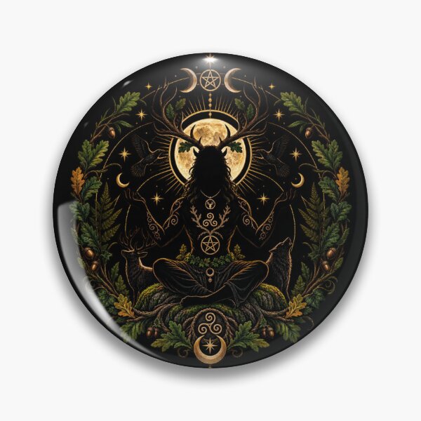 Item preview, Cernunnos Horned God Antlers Spirit of the Wild designed and sold by Witch Joseph.