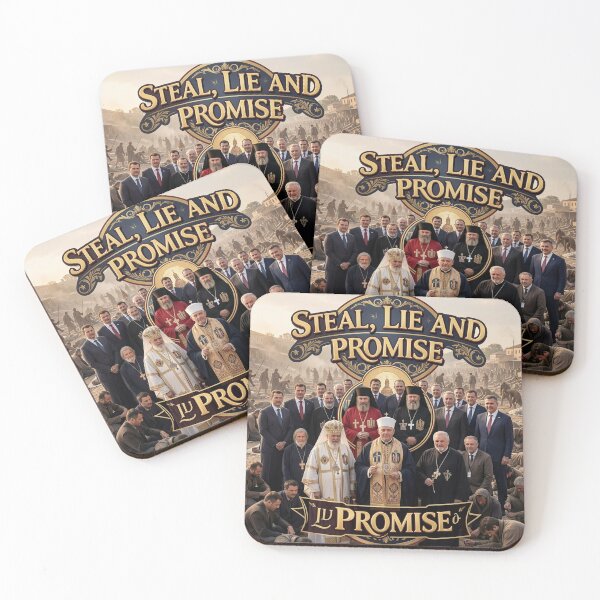 Item preview, Steal, Lie and Promise - logo designed and sold by Bebe5512.