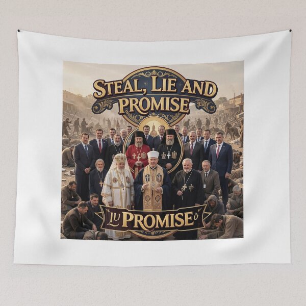 Item preview, Steal, Lie and Promise - logo designed and sold by Bebe5512.