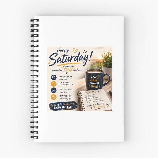 Item preview, Saturday Motivation designed and sold by Suadela Branding.