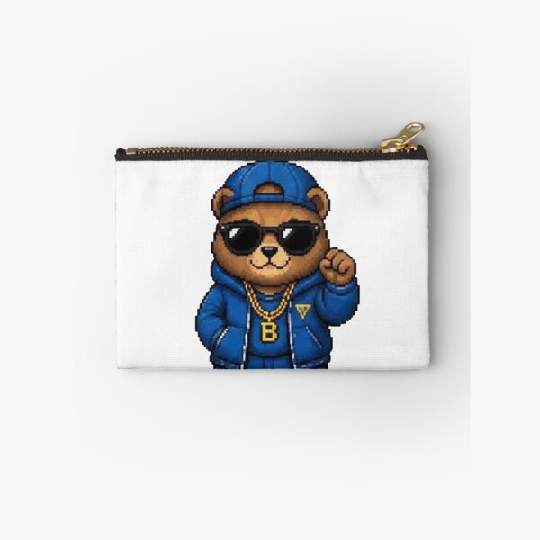 Item preview, Pixel Gangster Bear – Retro Streetwear Animal designed and sold by Icareis-Studios.