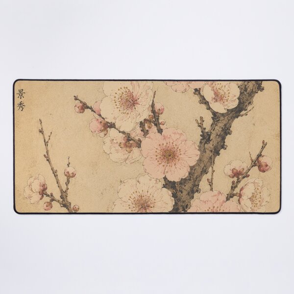 Item preview, Plum Blossom Ink Painting designed and sold by zaveerequeen.