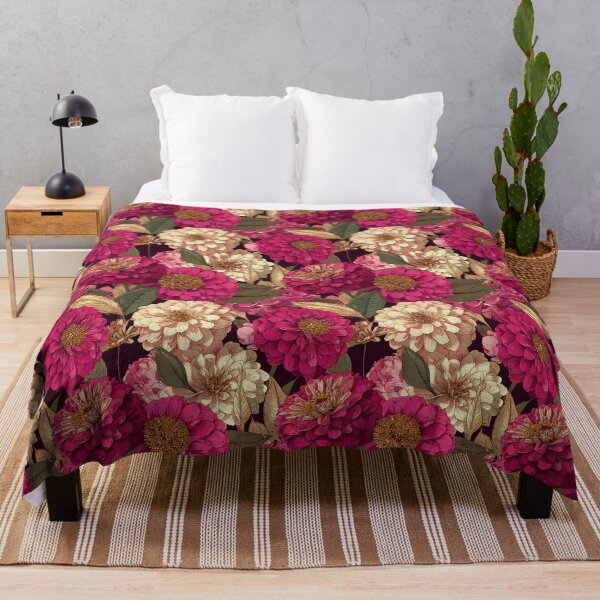Item preview, Chic Zinnia - Retro Flower Floral - Anniversary Gift Ideas designed and sold by RoyalStarsPatts.