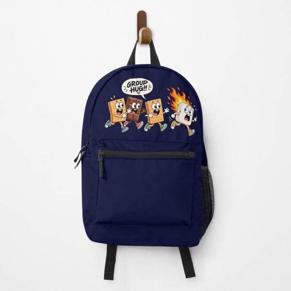 Item preview, Funny Smores Group Hug Camping Shirt Design | Campfire Marshmallow Cartoon Art designed and sold by tarzbol.
