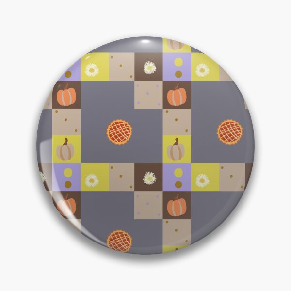Item preview, Thanksgiving Pumpkin Pie Geometric Fall Pattern designed and sold by FaliushART.