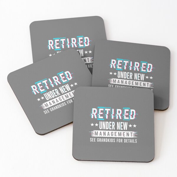 Item preview, Retired Under New Management See Grandkids For Details Grandparent Retiree Funny Retirement designed and sold by SofiBlair.