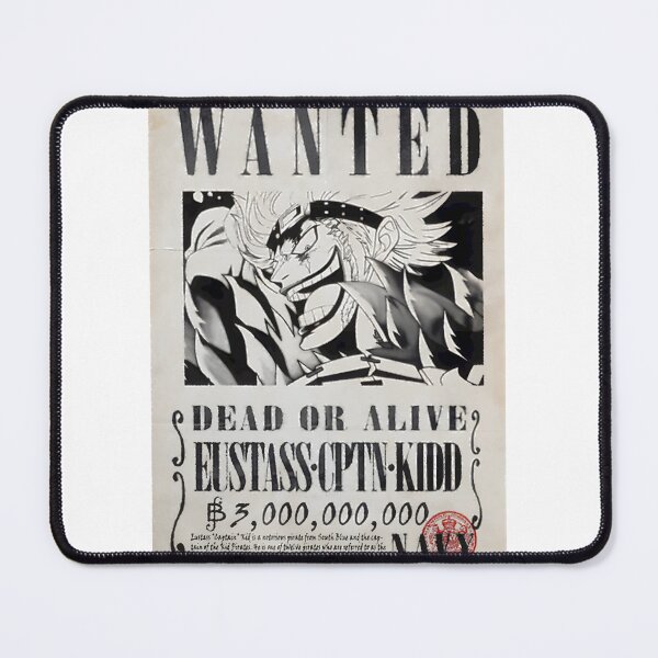 Item preview, Eustass Kidd Wanted Poster – One Piece Real Life Pirate Art Print LIMITED EDITION designed and sold by saminina.