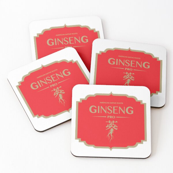 Item preview, Ginseng Pro American Native Roots Red Gold Emblem designed and sold by gengyut.