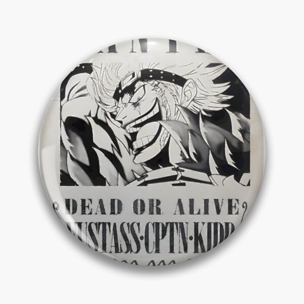 Item preview, Eustass Kidd Wanted Poster – One Piece Real Life Pirate Art Print LIMITED EDITION designed and sold by saminina.