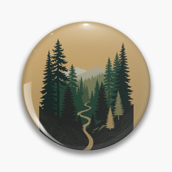 Item preview, Wilderness Forest Hiking Design | Outdoor Nature designed and sold by Amr Darwish Graphic designer.